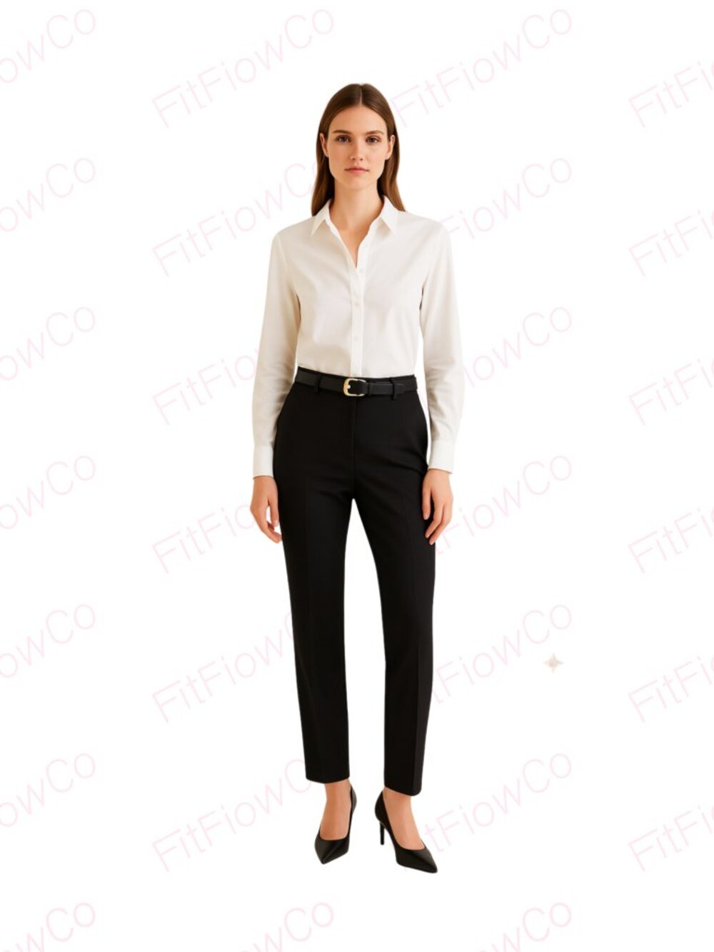 Laundry by Shelli Segal Black Straight-Leg Dress Pants  Size 12 Preowned
